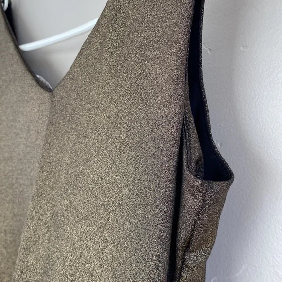Cache gold glitter tank top size S - Picture 5 of 7